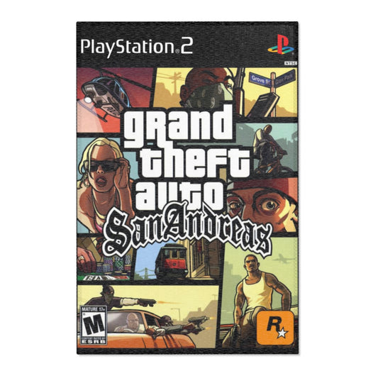 GTA-SA Retro Gaming Rug