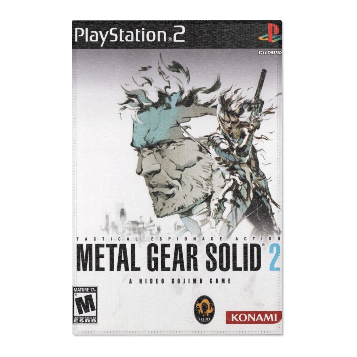 MGS 2 Retro Gaming Rug